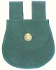 Large Pouch with Rounded Flap